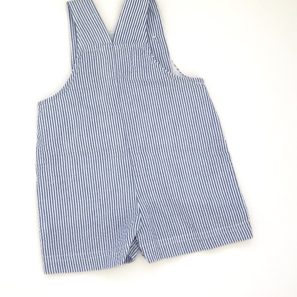 NWOT Florence Eisemen Seersucker Shortalls - Picture 6 of 8